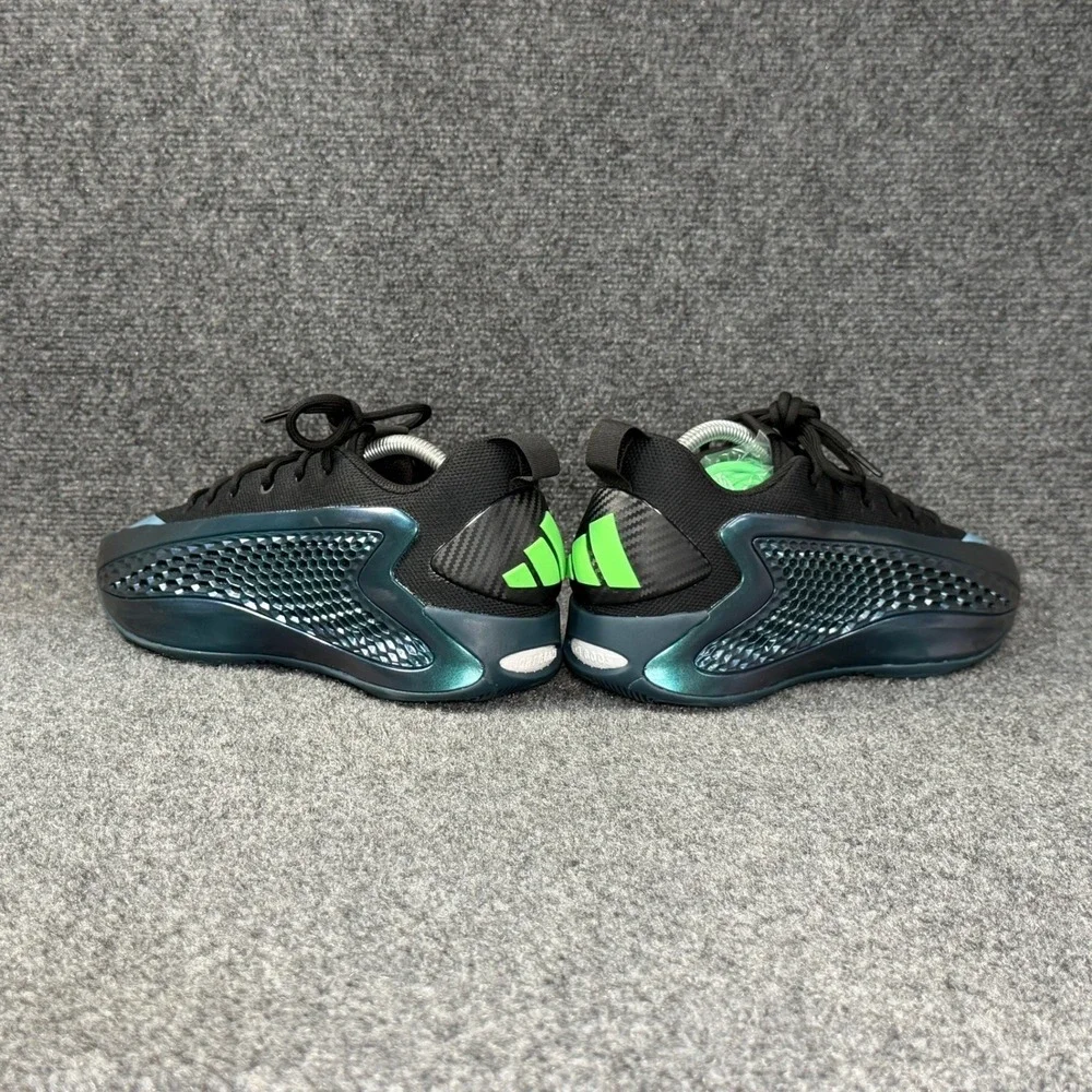 Adidas Anthony Edwards 1 Low Basketball Shoes Men's 9 Turquoise Black Athletic